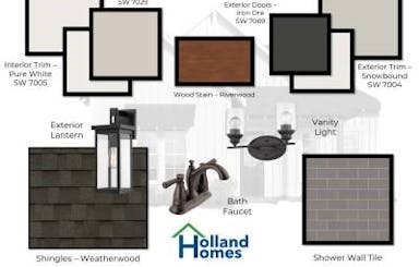 Standard Features - The Todd A By Holland Homes LL